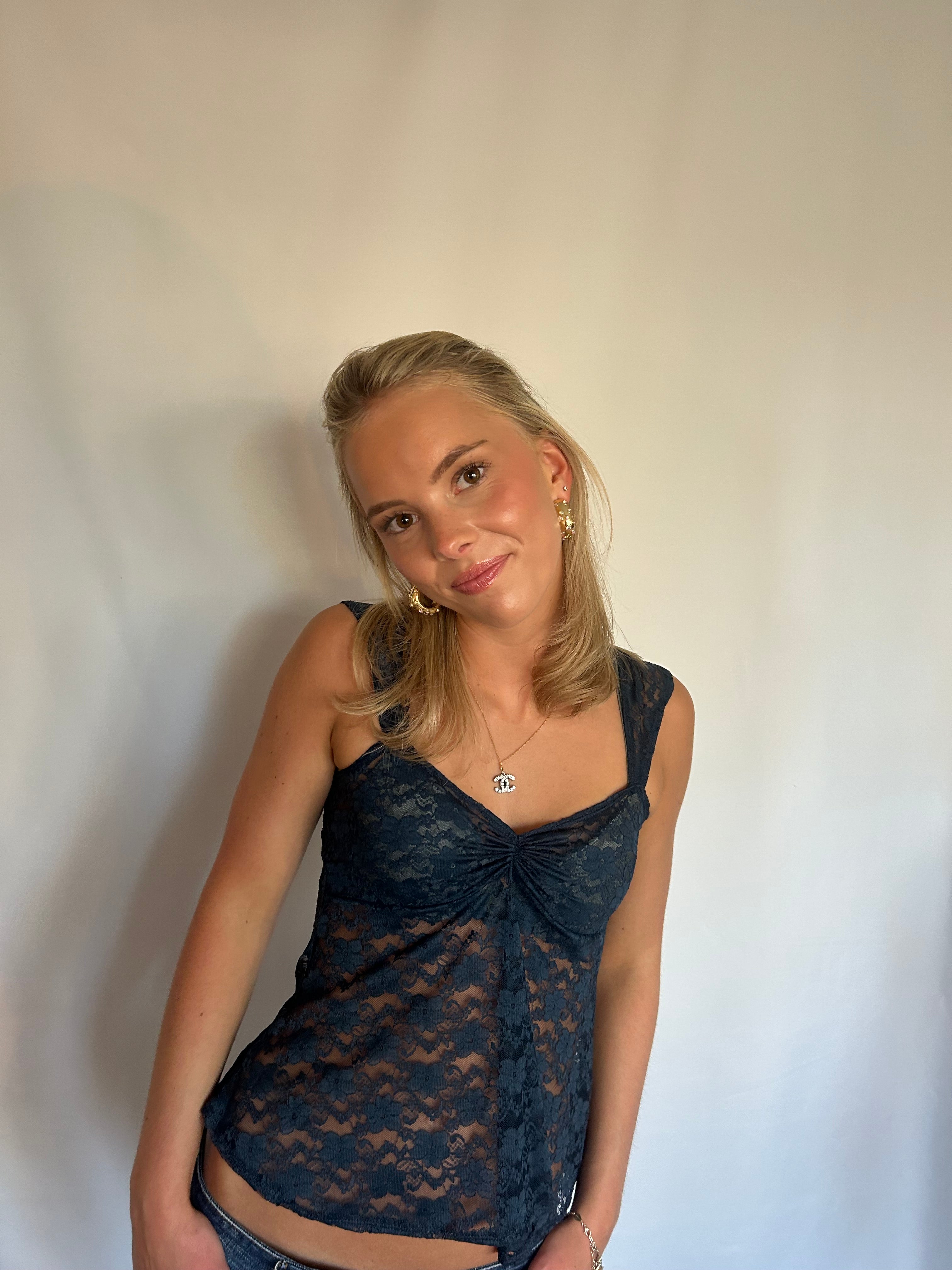 Ea Top navy blue